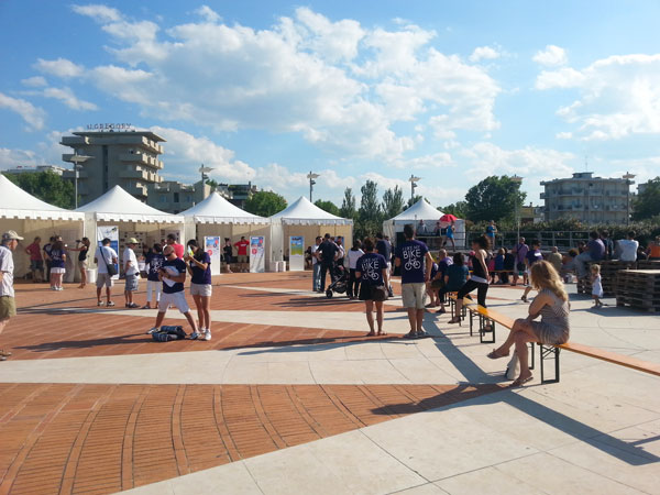 Evento finale progetto "I Like My Bike": la piazza della festa