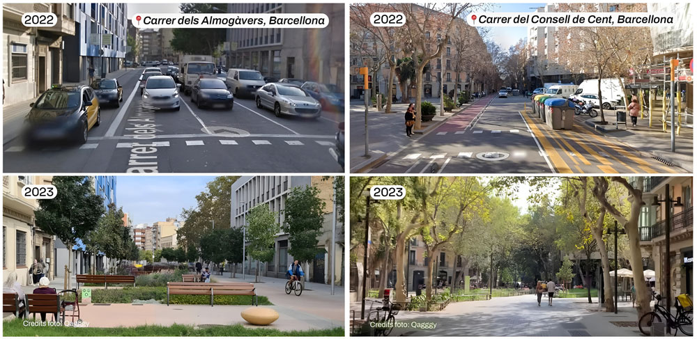 Il cambio di paradigma attuato a Barcellona: dalla strada dei veicoli alla strada delle persone